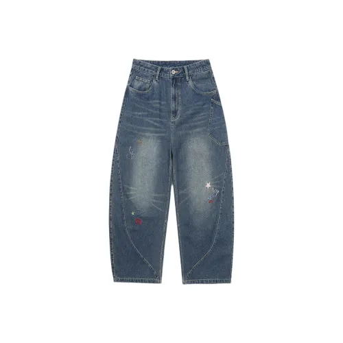 Guuka Джинсы Blue Unisex Jeans