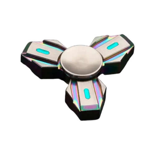 WANGE Stress Relief Вращающийся Свет Вверх Ослепительный цвет Игрушка Кончик пальца Волчки