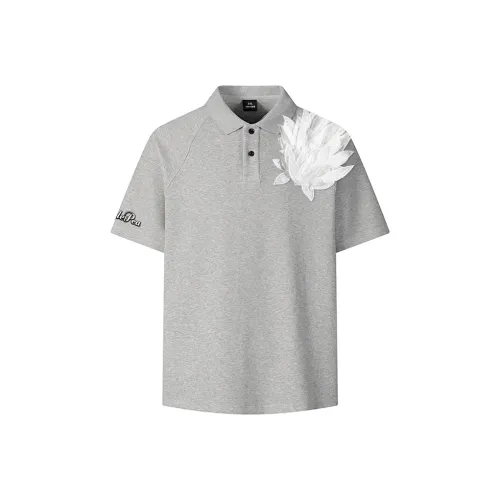 PEA Фотиния Серый Унисекс Поло