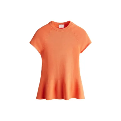 H&M Оранжевый Женский Трикотаж