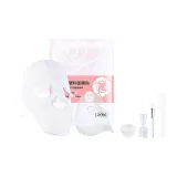 Высоконапорная маска для лица Sheet + маска для лица Bowl Белый + палочка для смешивания маски Белый + белый веероподобный силиконовая кисть + мерные ложки + три-отверстные ушные крючки