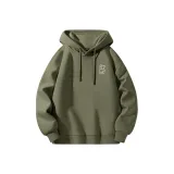 [Loose Fit Cotton Comfortable] Пальмовый Зеленый (Ослепительный Цвет Медведь Логотип на Груди)