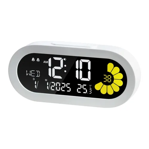 HENSE Electronic Механизм ABS Будильник Унисекс Белый HA6621