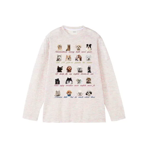 TEN MIRO Разноцветный Розовый Белый Унисекс T-рубашки