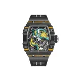 Яркий чехол с драконом-апельсином