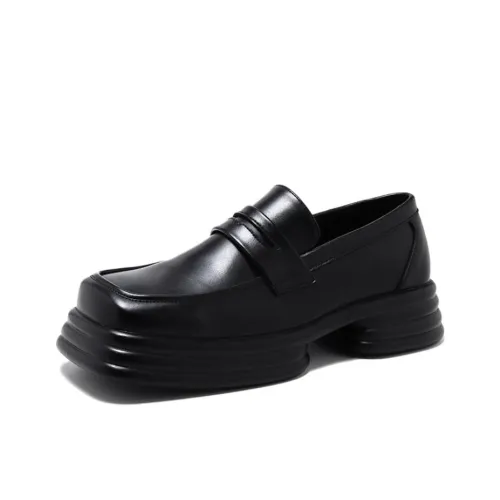 WEISHIBANGWEI Лоферы Мужские Черные