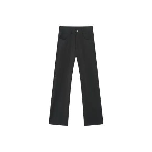 UNKNOWTAL Черные Унисекс Повседневные Штаны