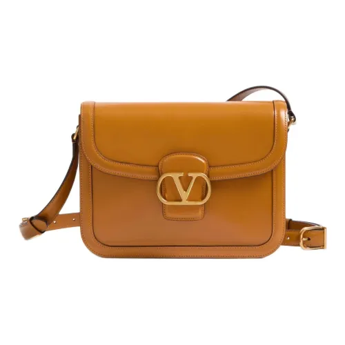 Valentino Garavani Телячья кожа Сумка через плечо Женская Коричневая