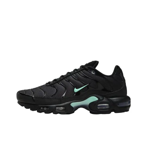 Nike Air Max Plus Support Беговые кроссовки Унисекс Черный Зеленый