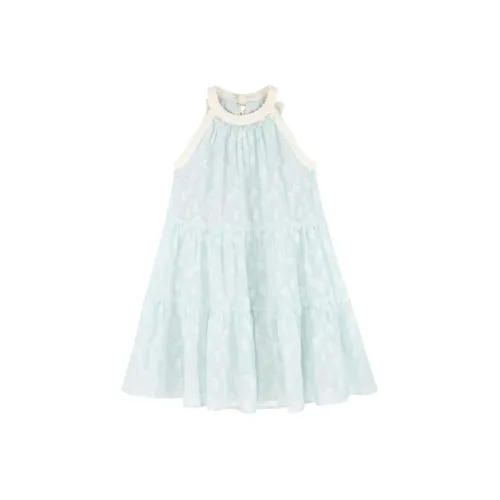 AFGGD Озерный зеленый Женские Платья без рукавов