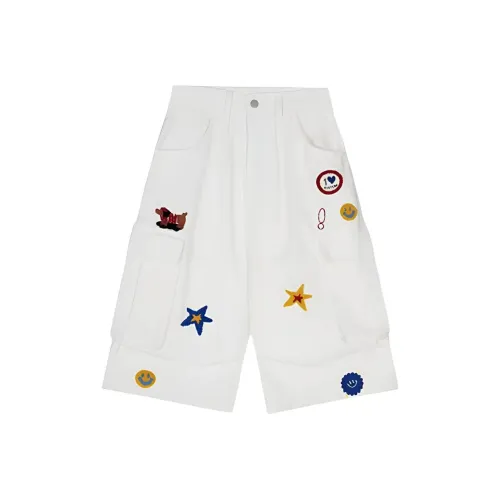 IUNOP Белые Женские Карго Шорты