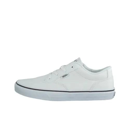 Vans Winston Low Top Детские Скейтбординги Белые Подростковые