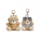 Коричневый печенье медведь + розовый печенье медведь