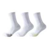 Белый, Серый + Белый + Белый, Зеленый [3 упаковки]