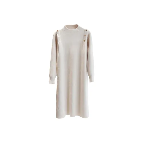 H YXIANG Длинное платье с длинными рукавами женское