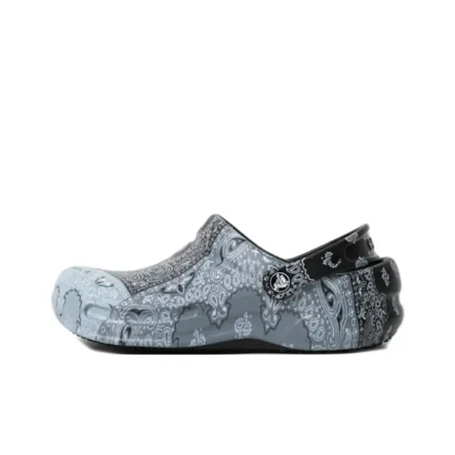 Crocs Bistro Graphic Clog Sabo Unisex Gray Blue Crocs Bistro Graphic Clog Sabo Унисекс Серый Синий