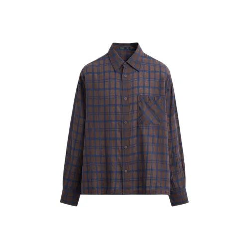 ZARA Khaki Мужские Рубашки