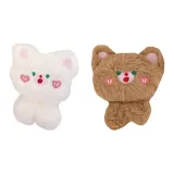 Белый + Коричневый [Парный]