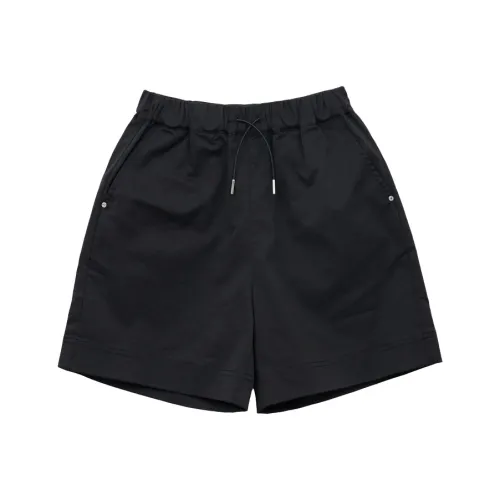 SUNTOMORROW 2025 Летние шорты для подростков черный натуральный белый