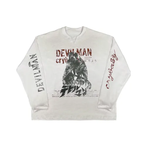 WANNA LAB Спрей Грязно-белый Унисекс T-рубашки