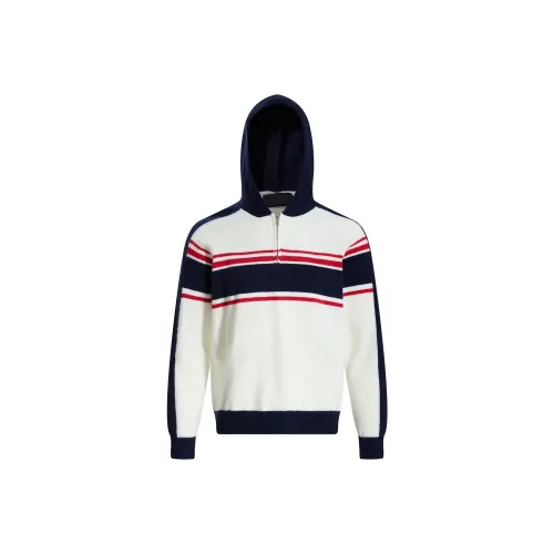 GBXM Темно-синий, синий и белый унисекс трикотаж