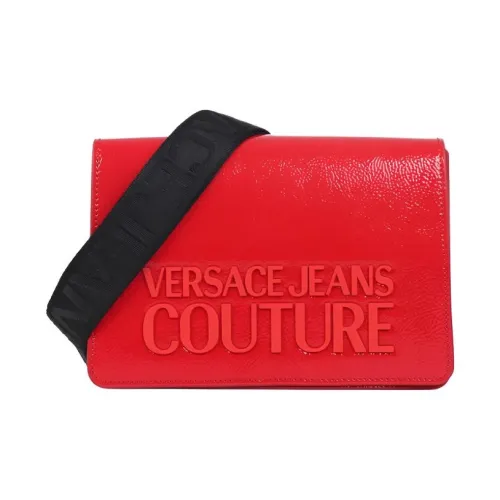 VERSACE JEANS COUTURE Полиэстер Сумка через плечо Женская Красная