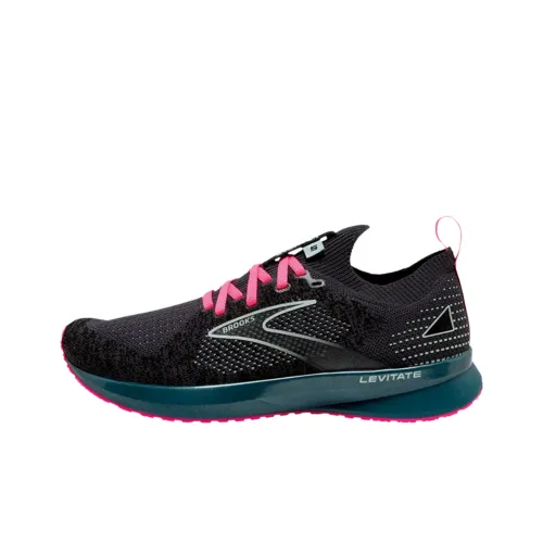 Brooks Levitate StealthFit 5 Беговые кроссовки Женские Черный