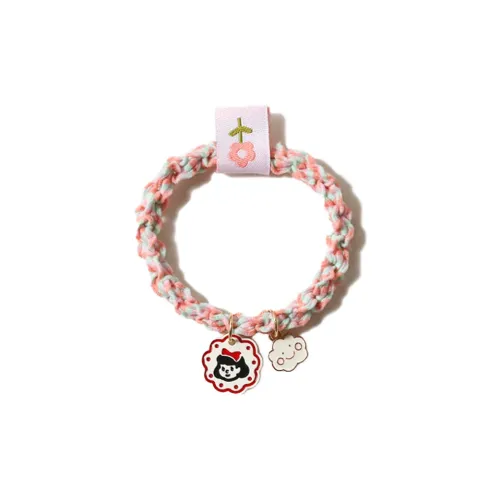 YOUWEI Смола Маленькие Резинки-спирали для волос Best Friend Резинка для волос на запястье Женская