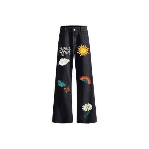 Удобный и освежающий джинсы унисекс