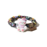 Черный медведь (Милый дофаминовый резинка для волос)