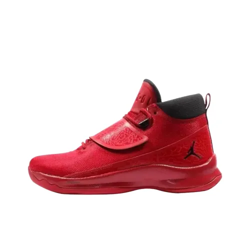 Джордан Super.Fly 5 Винтажные баскетбольные кроссовки Мужской Красный