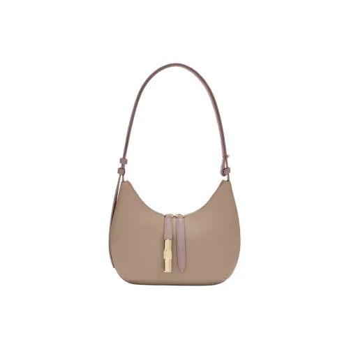 Furla GOCCIA Кожа Сумка через плечо Стандартная Женская Серый Грязный Серый Фиолетовый