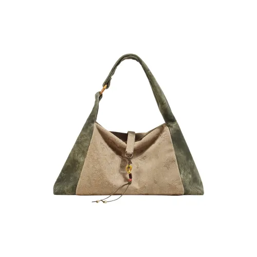 LOSEA Полиэстер Плечо Сумка Стандартная Женская Цветовой Блок