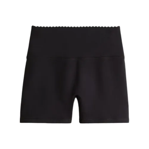 H&M Черные Женские Спортивные Шорты