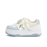 Белый, синий, желтый