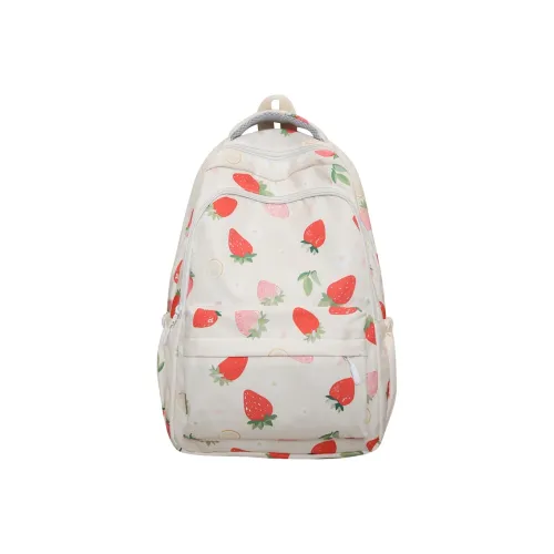 G.DUCKKIDS Nylon Backpack Standard White Black Purple