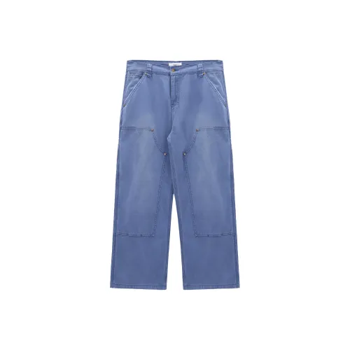 GUAISHOUSHIYANSHI Унисекс Джинсы