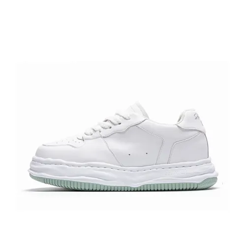 RELAXURSELF Низкие кроссовки для скейтбординга унисекс белые