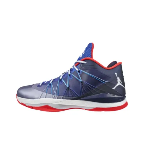 Jordan CP3 7 Винтажные Баскетбольные Кроссовки Унисекс Синий