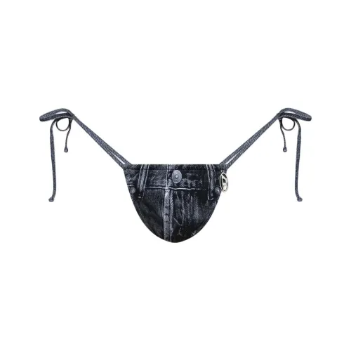 DIESEL Черные Женские Плавательные Шорты