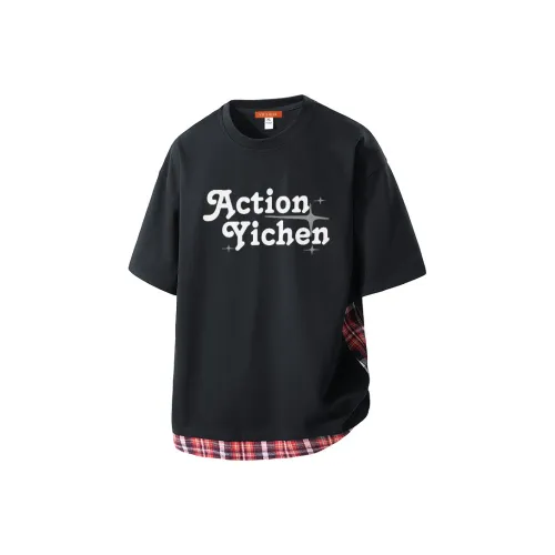 YICHEN Короткий рукав T-рубашки унисекс