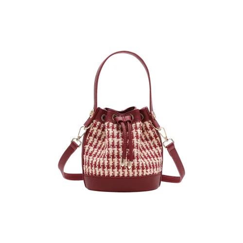 TTaG．baG Сумка из синтетической кожи стандартная женская бордового цвета