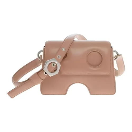 Off Белый Кожа Сумка через плечо Сумка на плечо Женская CAMEL