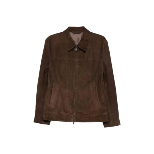 Brioni Коричневые Мужские Куртки