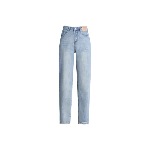 MAREA VESUVIO Blue Women's Jeans MAREA VESUVIO Синий Женские Джинсы