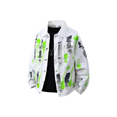 HIPHOPPUNKS Мужские Джинсовые Куртки