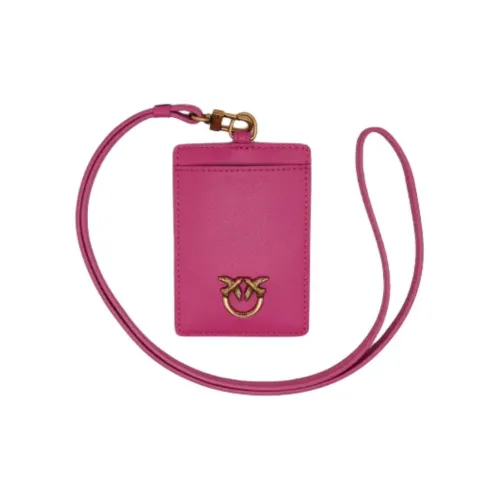 PINKO Телячья кожа Сумка для документов Держатель для карт Женский Фуксия