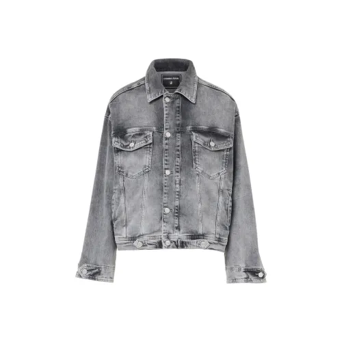 Айсберг Серый Женские Джинсовые Куртки