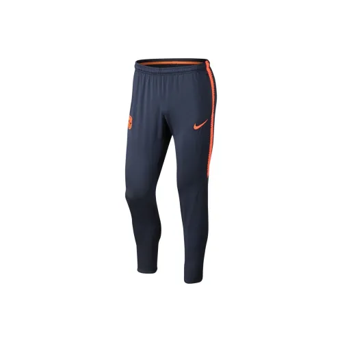 Nike FC Обсидиан/Темно-красный Мужские Повседневные Штаны