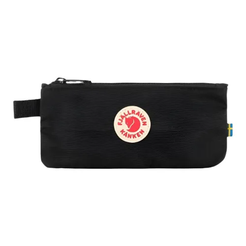 Fjallraven Kanken Полиэстер Пен Чехол Путешествие Сумка для хранения Унисекс Черный
